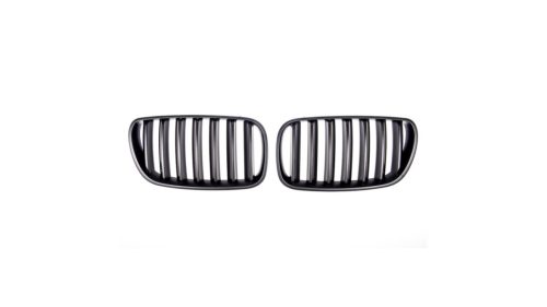 Grill BMW X3 E83 Facelift Single Line Matt Black