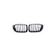 Grill BMW X3 F25 X4 F26 Facelift Single Line Matt Black