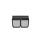 Grill BMW 3 E30 Single Line Matt Black