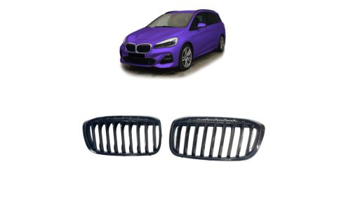 Grill BMW 2 F45 F46 Facelift Single Line Gloss Black