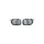 Grill BMW X5 E53 Facelift Single Line Matt Black