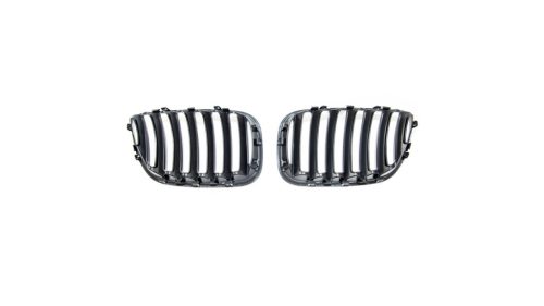 Grill BMW X5 E53 Facelift Single Line Matt Black