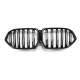Grill BMW X6 G06 F96 Dual Line Gloss Black