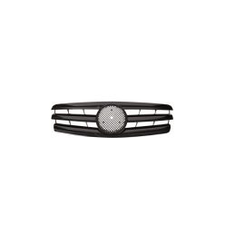Grill Mercedes-Benz C W203 S203 All Black 3S