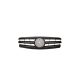 Grill Mercedes-Benz C W203 S203 All Black 3S