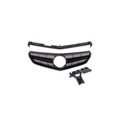 Grill Mercedes-Benz E C207 A207 Gloss Black