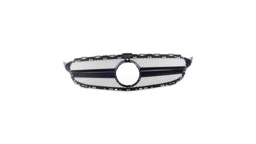 Grill Mercedes-Benz C W205 S205 A205 C205 Black A-Type Camera