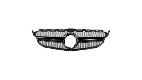 Grill Mercedes-Benz C W205 S205 A205 C205 Facelift Black A-Type