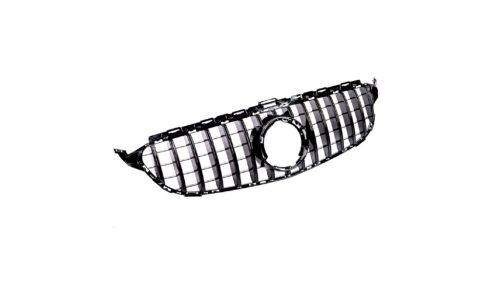 Grill Mercedes-Benz C W205 S205 A205 C205 Facelift GT Gloss Black
