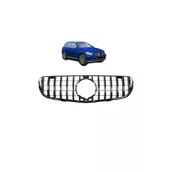 Grill Mercedes-Benz GLC X253 GLC C253 GT Gloss Black Camera