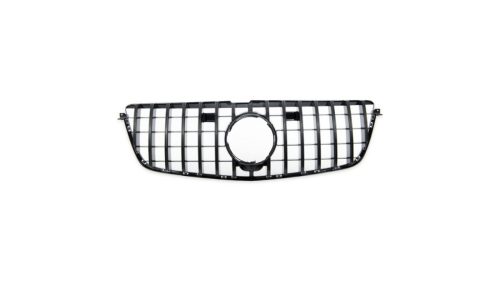 Grill Mercedes-Benz GL X166 GT Gloss Black Camera