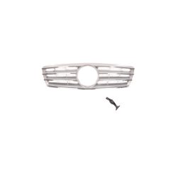 Grill Mercedes-Benz C W203 S203 Gloss Black & Silver