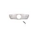 Grill Mercedes-Benz C W203 S203 Gloss Black & Silver