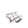 Grill Mercedes-Benz E W210 S210 Facelift Chrome & Black
