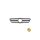 Grill Mercedes-Benz C W204 C204 S204 Black A-Type
