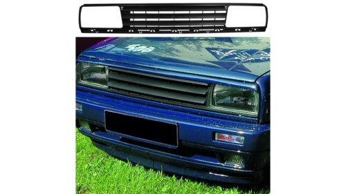 Grill Volkswagen Jetta II Black badgeless
