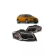 Lights Audi A3 8P Front Black