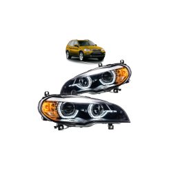 Lights BMW X5 E70 Front Xenon Black