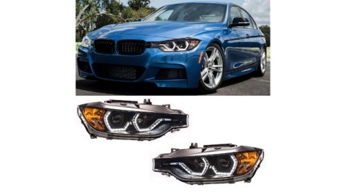 Lights BMW 3 F30 F31 Front Xenon Black DRL