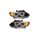 Lights BMW 3 E92 E93 Front Xenon Black DRL