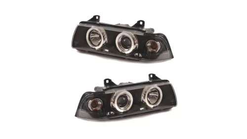 Lights BMW 3 E36 Front Black