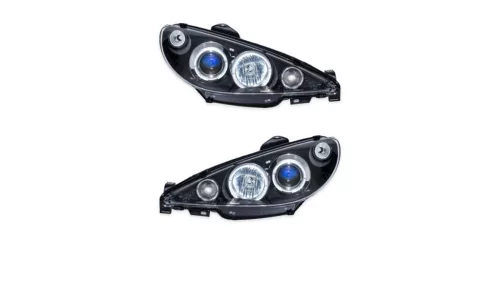 Lights PEUGEOT 206 CC SW Front Projector Black