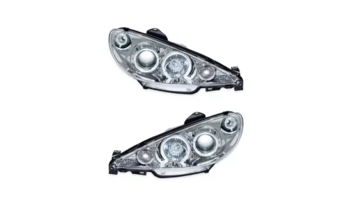 Lights PEUGEOT 206 CC SW Front Projector Chrome