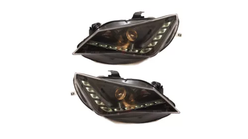 Lights SEAT IBIZA IV Front Black