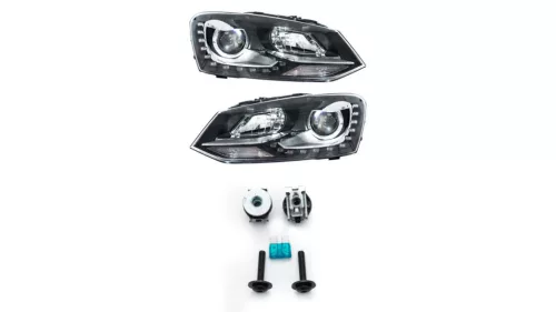 Lights Volkswagen POLO V Front Chrome