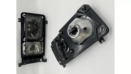 Lights Volkswagen T3 Front Smoke Square