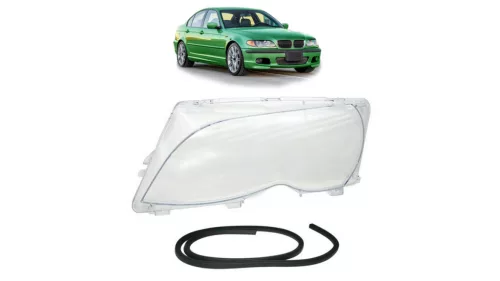 Headlight Lens BMW 3 E46 Facelift Left