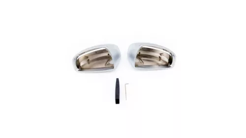 Mirror Cover Set Audi TT 8J Matt Silver