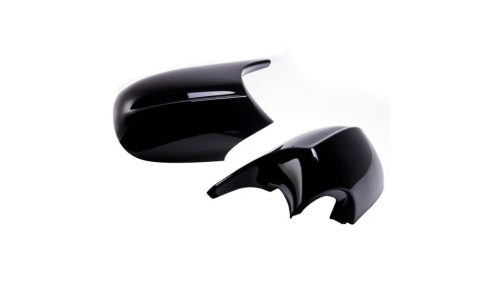 Mirror Cover Set BMW 1 E81 E82 E87 E88 3 E90 E91 E92 E93 Gloss Black