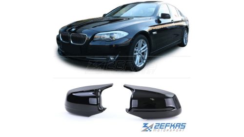Mirror Cover Set BMW 5 F10 F11 F07 Gloss Black