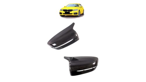 Mirror Cover Set BMW 5 G30 G31 Gloss Black