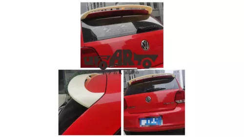 Spoiler Volkswagen POLO V Gloss Black