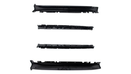 Side Steps BMW X5 E70 Aluminium Black