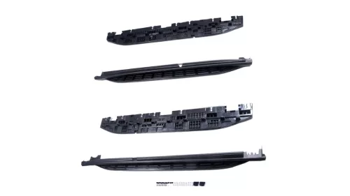 Side Steps Mercedes-Benz GLE V167 Aluminium Black