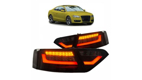 Lights Audi A5 8T Rear LED Black-Smoke