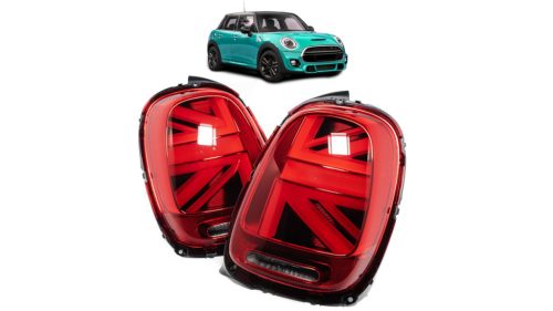 Lights MINI F55 F56 F57 Rear Red/Black