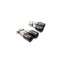   Exhaust Tail Pipes Black suitable for BMW 5 (G30) Sedan (G31) Touring 2016-now