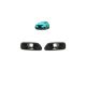 Exhaust Tail Pipes Black suitable for BMW 5 (G30) Sedan (G31) Touring 2017-2023
