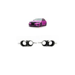   Exhaust Tail Pipes Black suitable for BMW 3 (G20) Sedan 2018-now