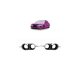 Exhaust Tail Pipes Black suitable for BMW 3 (G20) Sedan 2018-now