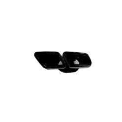   Exhaust Tail Pipes Black suitable for MERCEDES S-Class (W222) E-Class (W212) Sedan (S212) T-Model CLS (C218) Pre-Facelift 2013-2017
