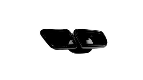 Exhaust Tail Pipes Black suitable for MERCEDES S-Class (W222) E-Class (W212) Sedan (S212) T-Model CLS (C218) Pre-Facelift 2013-2017