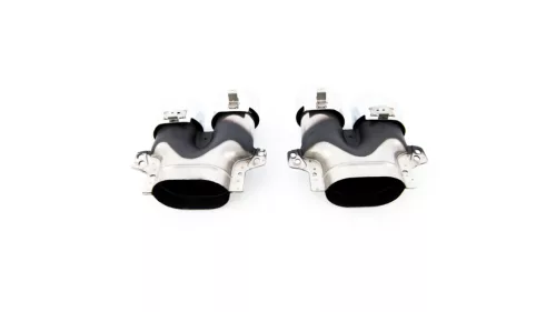Exhaust Tail Pipes Chrome suitable for MERCEDES E-Class (W213) Sedan Facelift 2020-2023