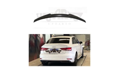 Spoiler Audi A3 8V Lip Gloss Black