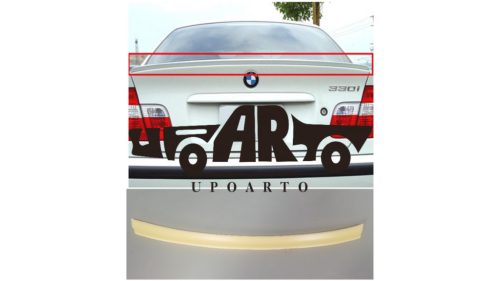Spoiler BMW 3 E46 Lip Gloss Black
