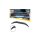 Spoiler BMW 8 G16 F93 Lip Gloss Black